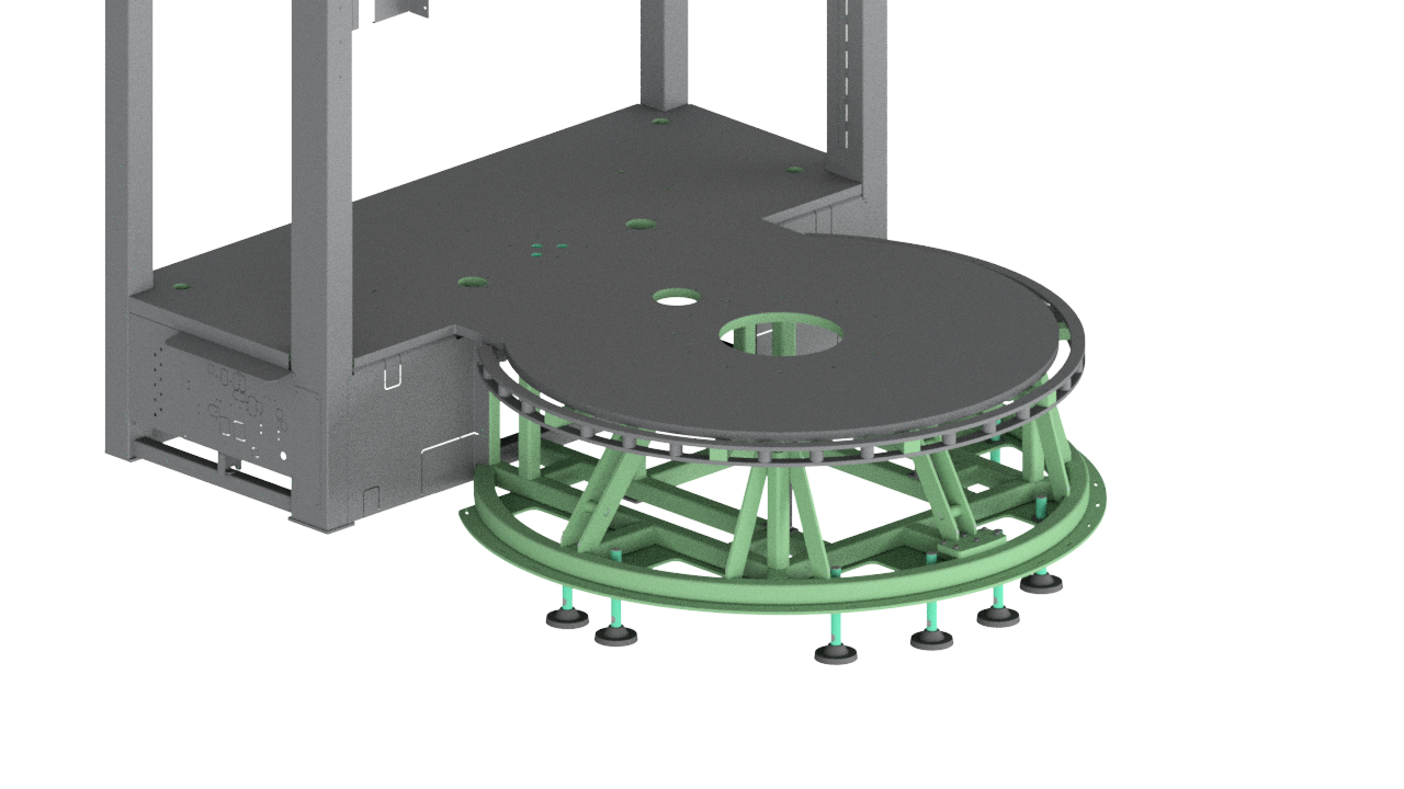Montagevorrichtung, Vorrichtungsbau, 3D-Modell